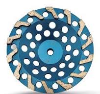 7" L Segment Diamond Concrete Grinding Cup Wheel