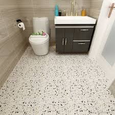 They are perfect for homes if your bathroom has ample ventilation, cork and bamboo are also good non slip bathroom floor tiles. Self Adhesive Floor Wallpaper Bathroom Waterproof Stickers 3d Wallpaper Floor Tiles Bedroom Kitchen Floor Non Slip Wall Stickers Wallpapers Aliexpress