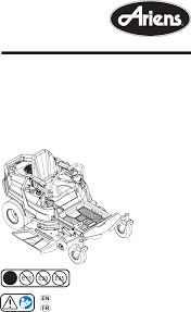 Shop replacement drive v belt for select 42 in. Https Www Manualshelf Com Manual Ariens 915223 Use And Care Manual English Html