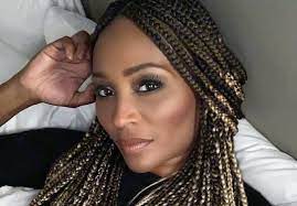Wait Cynthia Bailey Praised For Natural Beauty But She Says She S Missing Something Majo Beauty Box Braids Hairstyles Braided Hairstyles For Black Women