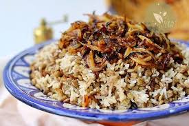 Mujaddara Ou Mdaradara Recette Cuisine Vegetarienne Lentilles Et Riz Recette Vegetarienne