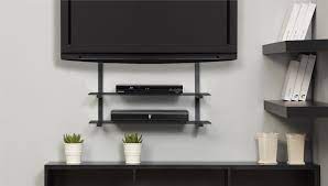Check spelling or type a new query. Tv Swivel Wall Mount With Shelf For Cable Box Wall Mount Tv Stand Wall Mounted Tv Wall Mounted Shelves