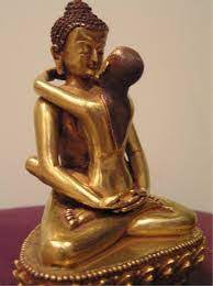 There, the embraced posture represents the divine strength of creation. Yab Yum The Tantric Posture Livetantra