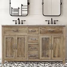 Bathroom vanity cabinets typically do not have back panels. Distressing Techniques How To Distress Bathroom Cabinets And Vanities Bathroom Ideas And Inspiration The Tradewinds Imports Blog