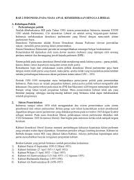 Pada masa demokrasi terpimpin indonesia baru 15 tahun merdeka. Bab 2 Indonesia Pada Masa Awal Kemerdekaan Hingga Liberal