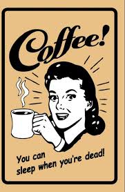 Bol Com Wandbord Coffee You Can Sleep When You Re Dead