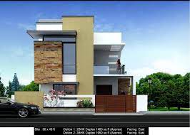 Some people choose to rappel this instead of down climbing it. Front Elevation East Facing House India Joy Studio House Plans 88618