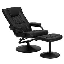 Account Suspended Black Leather Recliner Contemporary Recliners Recliner With Ottoman