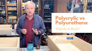 Amazing poly acrylic painting technology for floor. Polyurethane Vs Polyacrylic Which Woodworking Stain And Wood Finish Is Best Youtube