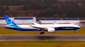I recently visited the boeing factory outside seattle, wa and noted in the distance a new 777x being built with, what looked like very large winglets. Watch Boeing 777x Touch Down And Fold Its Wing Tips After First Flight Youtube