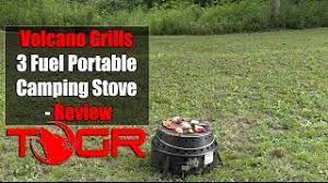The large grilling surface can handle a massive amount of food. Heavy But Functional Volcano Grills 3 Fuel Portable Camping Stove Review Youtube