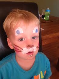 If you have more time than a minute you can always. Quick And Easy Easter Bunny Face Paint My Kid Craft