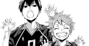 Black And White Manga Rawr Haikyuu Haikyuu Anime Manga Anime