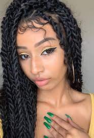 Senegales Twists Protective Styles Singles Hair Braids Twists Accessories Hair Styles Beauty Braids