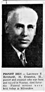 Lawrence Edwin “Larry” Bernhardt (1895-1952)