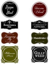 Use this free printable to make harry potter potion bottle labels. Diy Harry Potter Potion Bottles With Free Printable Labels And Halloween Mantel The Happy Housie