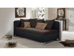 Sofa Bed With Slatted Frame And Innerspring Mattress Black Anteo Pol Anteo Bed Black Frame Innerspring Mattress In 2020 Furniture Innerspring Mattresses Sofa