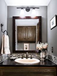 A bathroom layout between 20 and 30 square feet is most likely the smallest bathroom layout you will find. Powder Room Design Pictures Remodel Decor And Ideas Home Glass Tile Backsplash Bathroom Home Decor