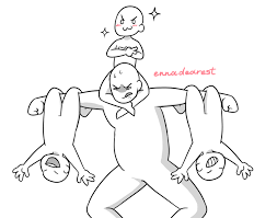 How To Draw Reference Group Dad Kids Draw Yo Squad 004 By Https Www Deviantart Com Ennadearest On Deviantar Draw The Squad Art Reference Photos Drawing Base