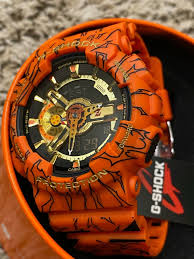 Dragon ball z is one of the most successful anime series ever. Casio G Shock Dragon Ball Z Ga 110jdb 1a4 51 2mm Case Orange Black Resin Watchcharts