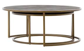 Its antique finish offers warmth and sophistication that make a grand statement in any room. Jenna Coffee Table Antique Brass Arden Home