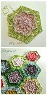 epingle par claudia arellano sur decoracao tricot et crochet modeles de crochet carres granny au crochet