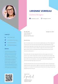 Creative Infographic Cover Letter Downloadable Cover Letter Template