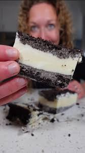 COOKIES N CREAM ICE CREAM SANDWICHES!! Full recipe in the caption:,  Ingredients , For the Oreo Crust,