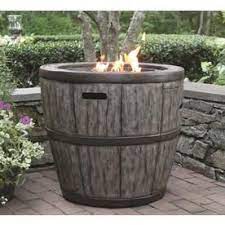 Wine barrel propane fire pit costco. Global Outdoors 27 36 In W 50000 Btu Brown Tabletop Composite Propane Gas Fire Pit Lowes Com Wine Barrel Fire Pit Barrel Fire Pit Outdoor Fire Pit Table