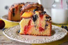 Pe deasupra, așezăm fructele tăiate bucățele și coacem la temperatura de 180 de grade, timp. Prajitura Economica Cu Fructe Retete Culinare By Teo S Kitchen