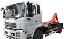 Factory Supply 5cbm Hook Arm Lift Garbage Truck with Hooklift System