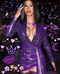 Cardi b pictures & wallpaper for android in hd and for free. Cardi B X Purple Cardi B Purple Vibe Cardi B Photos