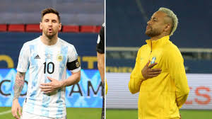 Sunday's gamne was halted just minutes after kickoff after brazilian health officials objected to the participation of argentine players . Neymar Has Criticised Brazil Fans Who Want Argentina To Win Copa America For Lionel Messi