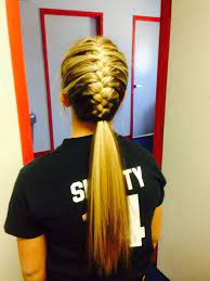 Athletic Hairstyles For Sports Basketball Pony Tails Volleyball Hairstyles Sporty Hairstyles Sports Hairstyles