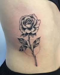 A white one symbolizes purity. 43 Beautiful Rose Tattoo Ideas For You Tattoo Ta Rose Drawing Tattoo Simple Rose Tattoo Rose Tattoos