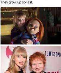 Check out the funniest memes funny picts and hilarious videos that make you laugh out loud in public! Taylor Swift And Ed Sheeran They They Grow Up So Fast Meme Ahseeit