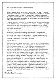 Present Et Passe Compose Texte En Francais 1 Texte En Francais Passe Compose French Expressions