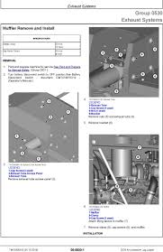 Jake brake sound,straight pipes,engine brake. John Deere 337e Sn C306736 Knuckleboom Log Loader Repair Manual Tm13995x19 Deere Technical Manuals