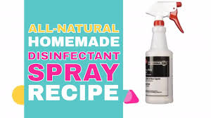 natural homemade disinfectant cleaner