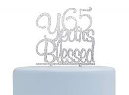 Just add the guest of honor's name or picture to the party supplies and decorations. Gold Tm Firefairy 85 Years Blessed Acrylic Cake Topper 85th Birthday Anniversary Party Decoration Supplies