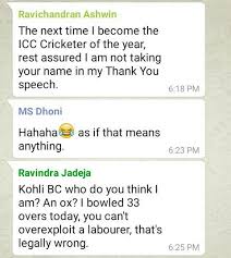 Fake Whatsapp Chat Virat Kohli Annoyed After Failing To Win The Third Test Here's how to add your ios and android contacts to your whatsapp list to easily stay in touch. fake whatsapp chat virat kohli annoyed