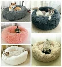 Plusch Flauschige Hundebett Hundekissen Hundesofa Katzenbett Hundekorb Tierbett Boden Rutschfeste Ausfuhrung Anwendbare Ha Hunde Kissen Hund Sofa Hunde Bett