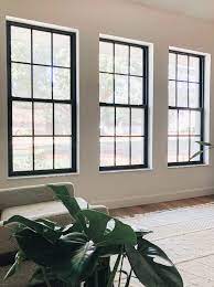 How To Paint Black Window Frames And Panes Within The Grove Ventanas Para Casas Marcos De Ventanas Negras Marcos De Ventanas