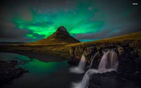 Milky Way And Aurora Northern Lights Wallpaper Northern Lights Photo Northern Lights