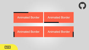 The first value defines the width for the top and bottom borders. Pure Css Animated Border Css Border Animation Tutorial Codefx Youtube