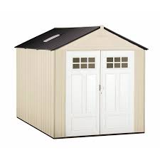 Find the best outdoor storage sheds, plastic sheds, and garden sheds for your home at lifetime. Rubbermaid 7 Ft X 10 Ft Storage Shed Lowes Com Rubbermaid Storage Shed Storage Shed Outdoor Storage Sheds