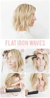 The 11 Best Flat Iron Tricks For The Hair The Eleven Best Frizz Free Hair How To Curl Short Hair Short Hair Styles