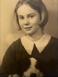 Border collie stands for national anthem