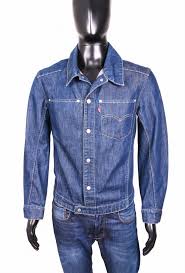 Details About Levis Mens Jean Jacket Blue Jeans Vintage Size S