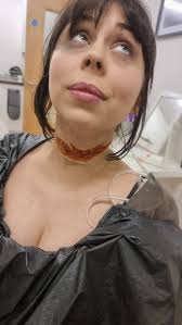 Gruesome SFX make up. Thank you, Hayley Needham